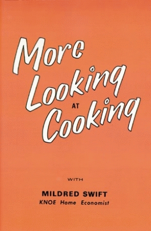 MORE LOOKING AT COOKING
