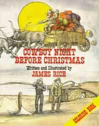 COWBOY NIGHT BEFORE CHRISTMAS COLORING BOOK